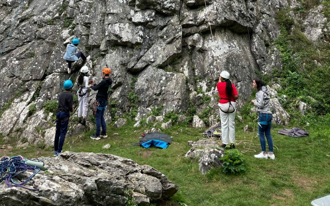 Quelques photos de la journée d’intégration des 6èmes à Saulges